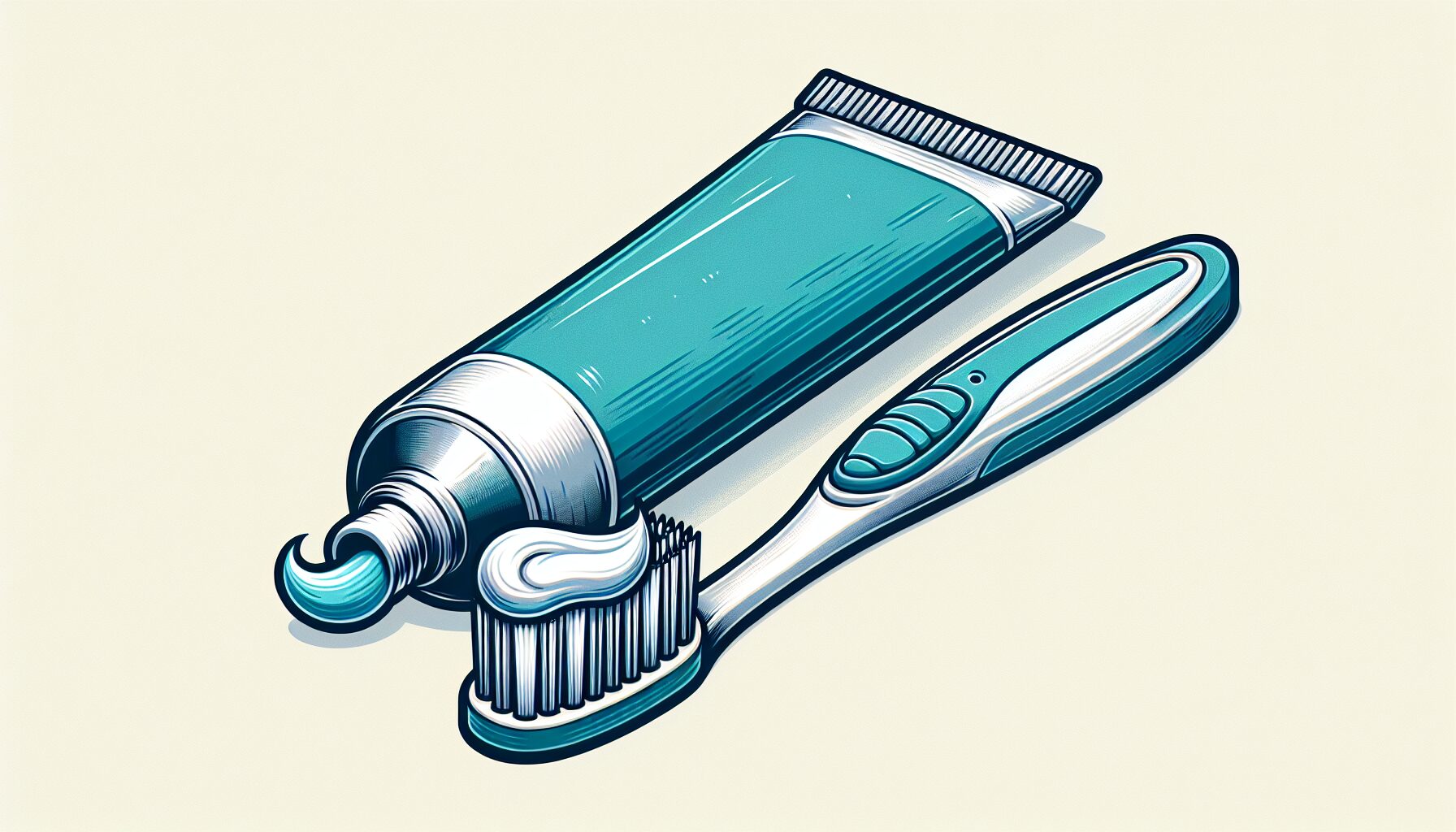 歯磨き粉　歯ブラシ image 4